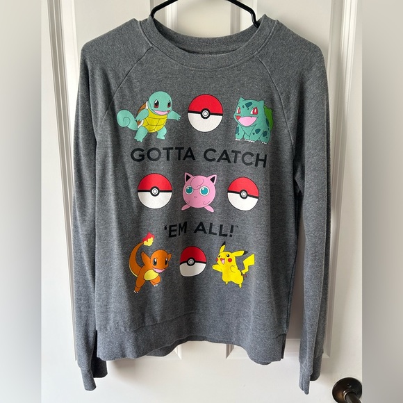 Mighty Fine Tops - Pokémon Crewneck Size Small